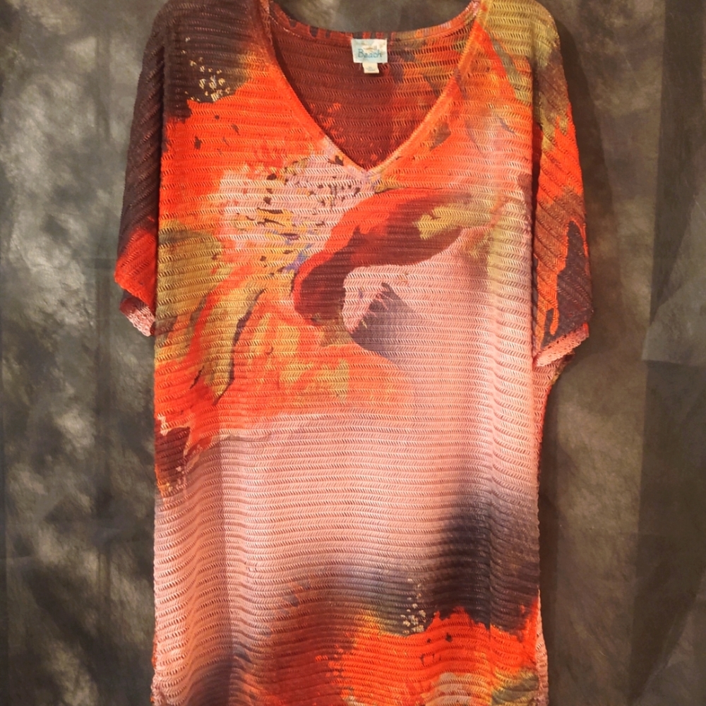 one world Beach Coverup XL